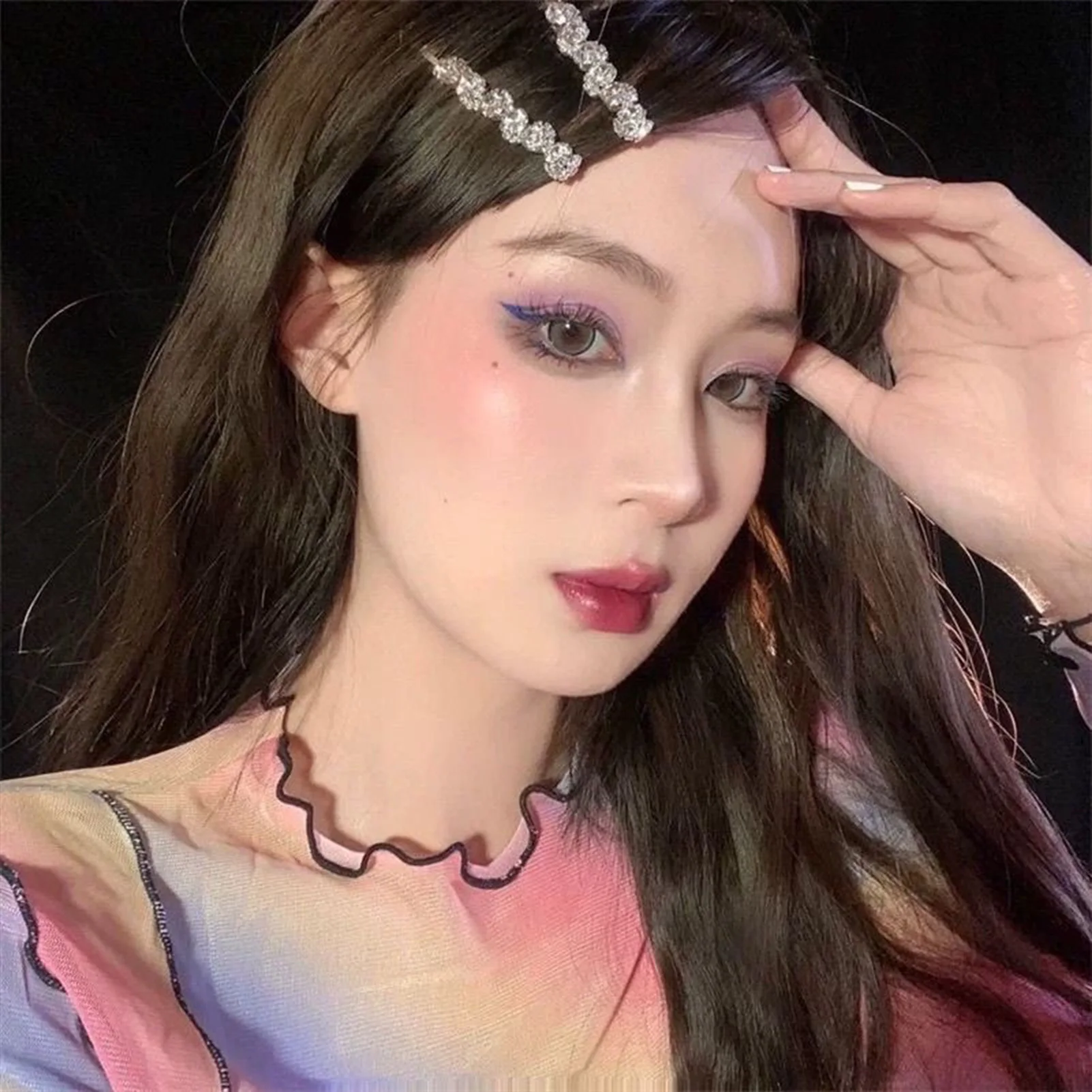 Shiny Rhinestone Luxury Hair Clips for Women